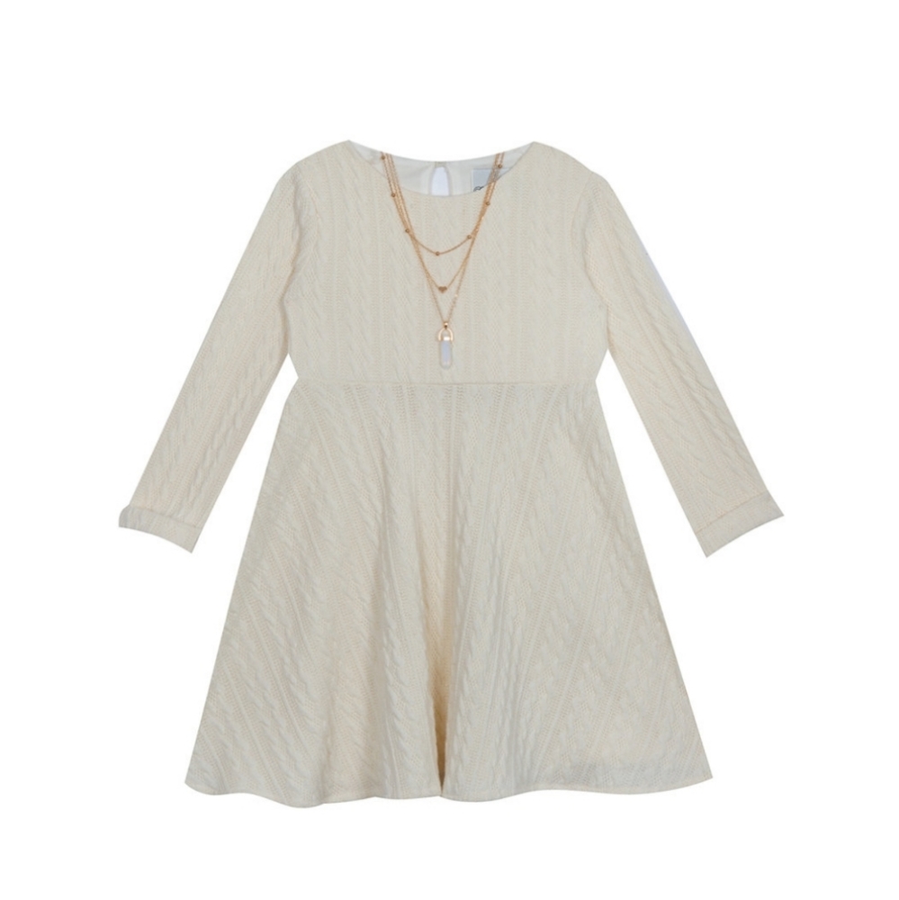 Rare Editions Little Girls Double Knit Dress  5 T